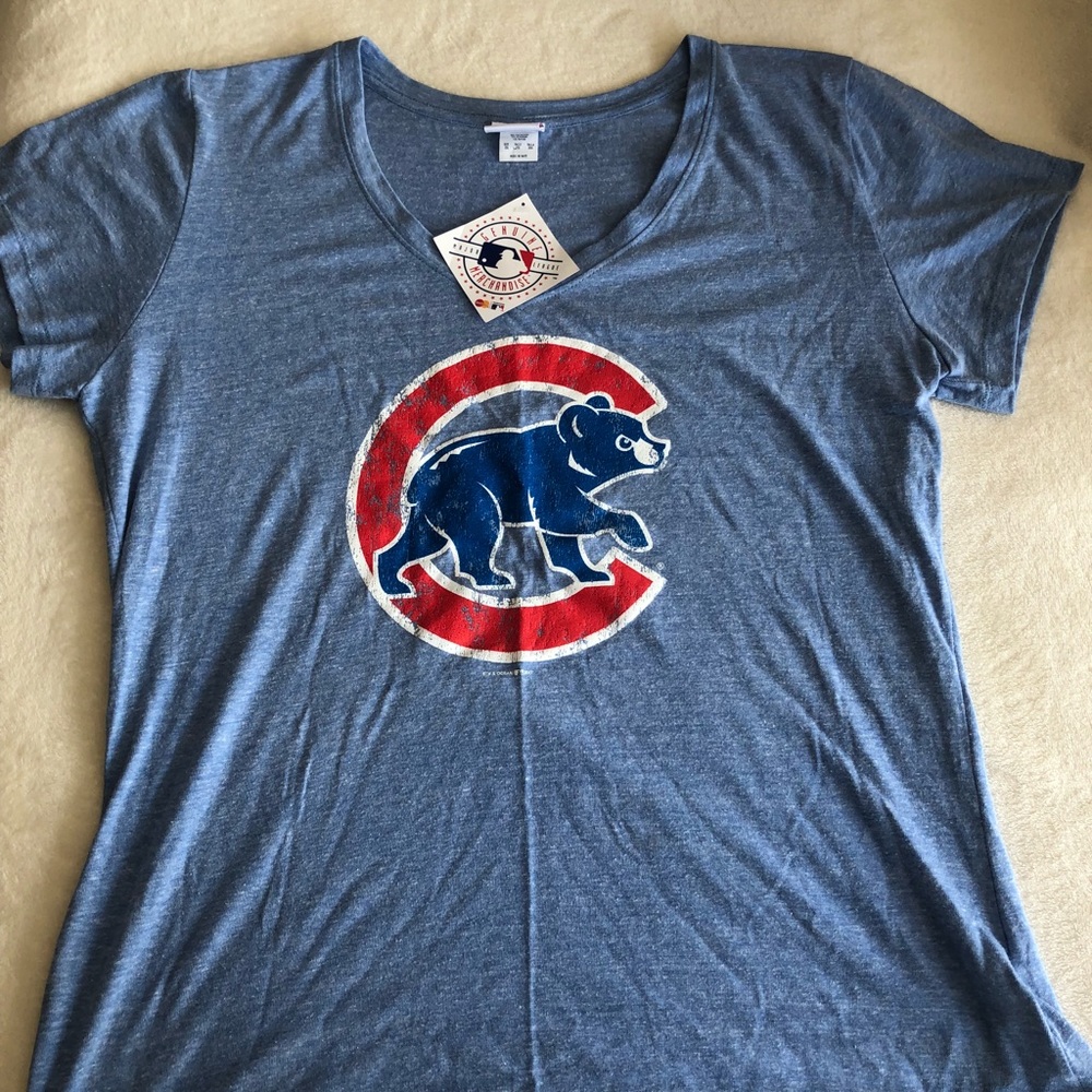 NWT Authentic MLB Cubs shirt